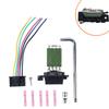 Heater Blower Resistor For FIAT GRANDE PUNTO Heater Resister Wiring Loom Repair Plug Resistor 13248240 77364061 55702407