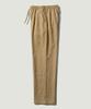 EASE Linen Elastic Waist Pants [Regular Fit]_Beige_Unisex