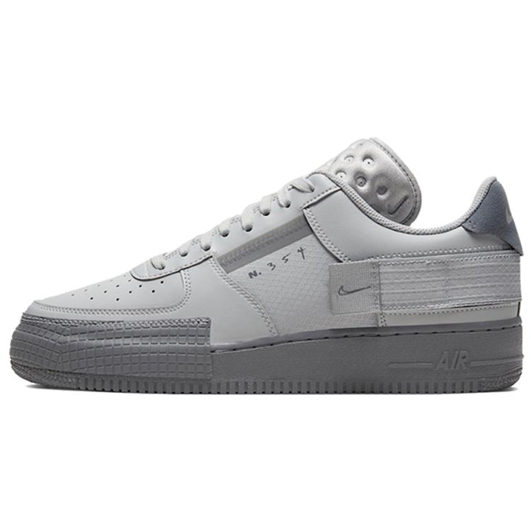 New Nike Air Force 1 Type Grey Fog CT2584-001