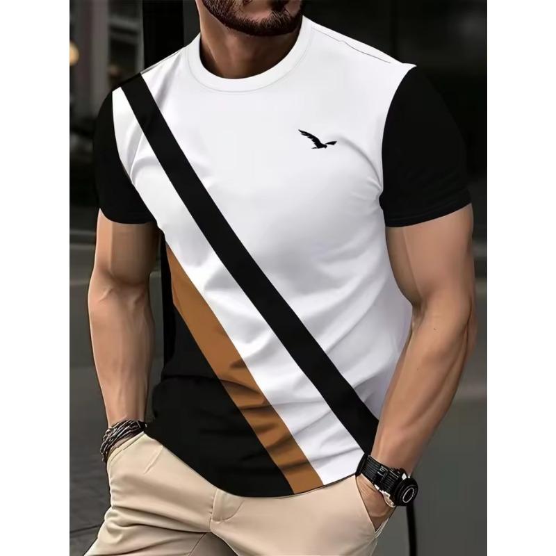 New 2025 Summer Quick Drying Men's T-shirt Casual Fashion Street Style 3D Printed T-shirt