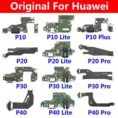 USB-Ladeanschlussplatine Flexkabel-Anschluss für Huawei P9 P10 P20 P30 P40 Lite Plus Pro E Ersatzteile