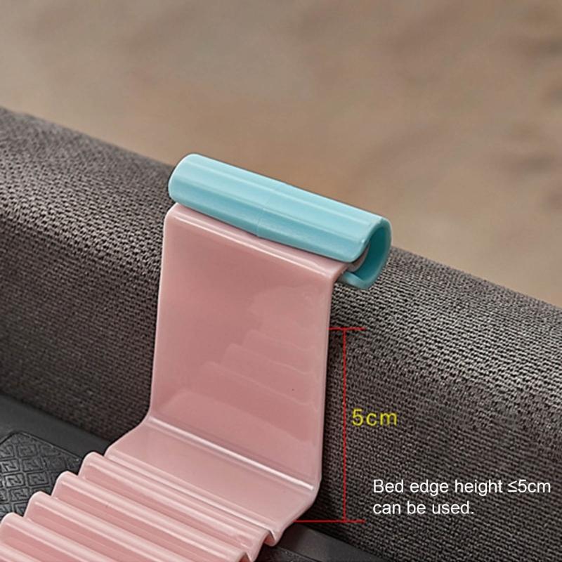 Pack of 6 Stylish Bed Sheet Clip for Securely Holding Elasticized Sheet Place Without Damage Easy Installion Deisgns