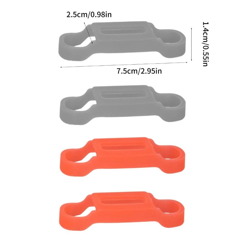 Compact Drones Blade Stabilizer Strap Silicone Propeller Guards Secure Storage For Mini 4k Models Pair