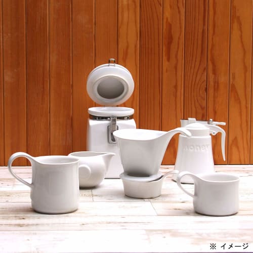 ZERO JAPAN Square Canister S, White, SC-44 WH