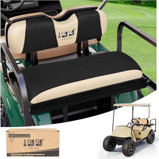 10L0L Universal Golf Cart Rear Seat Cover Dress UP Older Golf Cart Durable Breathable Material Fit Like a Glove for Yamaha EZGO and Club Car, Easy to