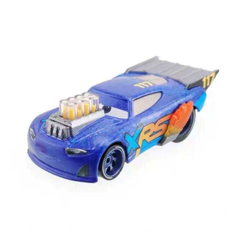 Disney Pixar Cars Lightning McQueen XSR Flame Cruz XSR No. 42 Sarge Alloy Die-casting Car Model Toys Children's Gift