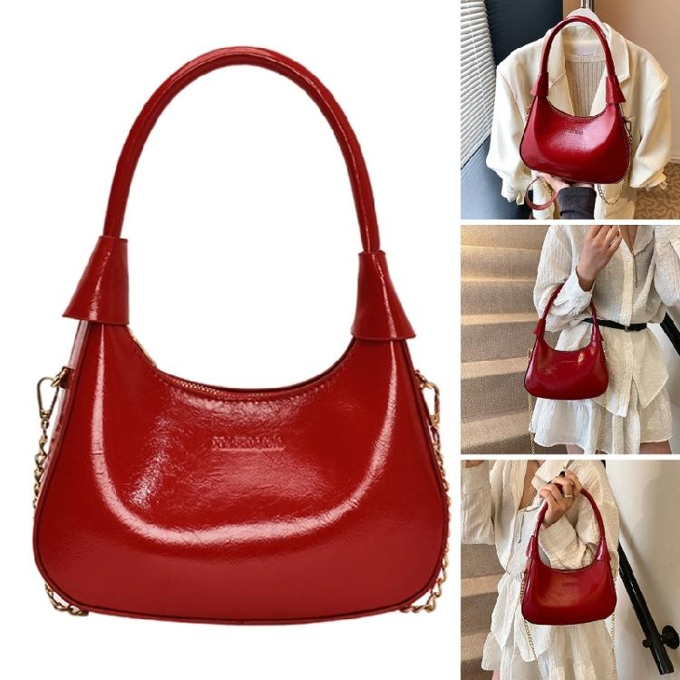 Crossbody Bags for Women Shoulder Bag Leather Purse Clutch Shoulder Toted Handbag with Zipper Closure Hoboes Handbag