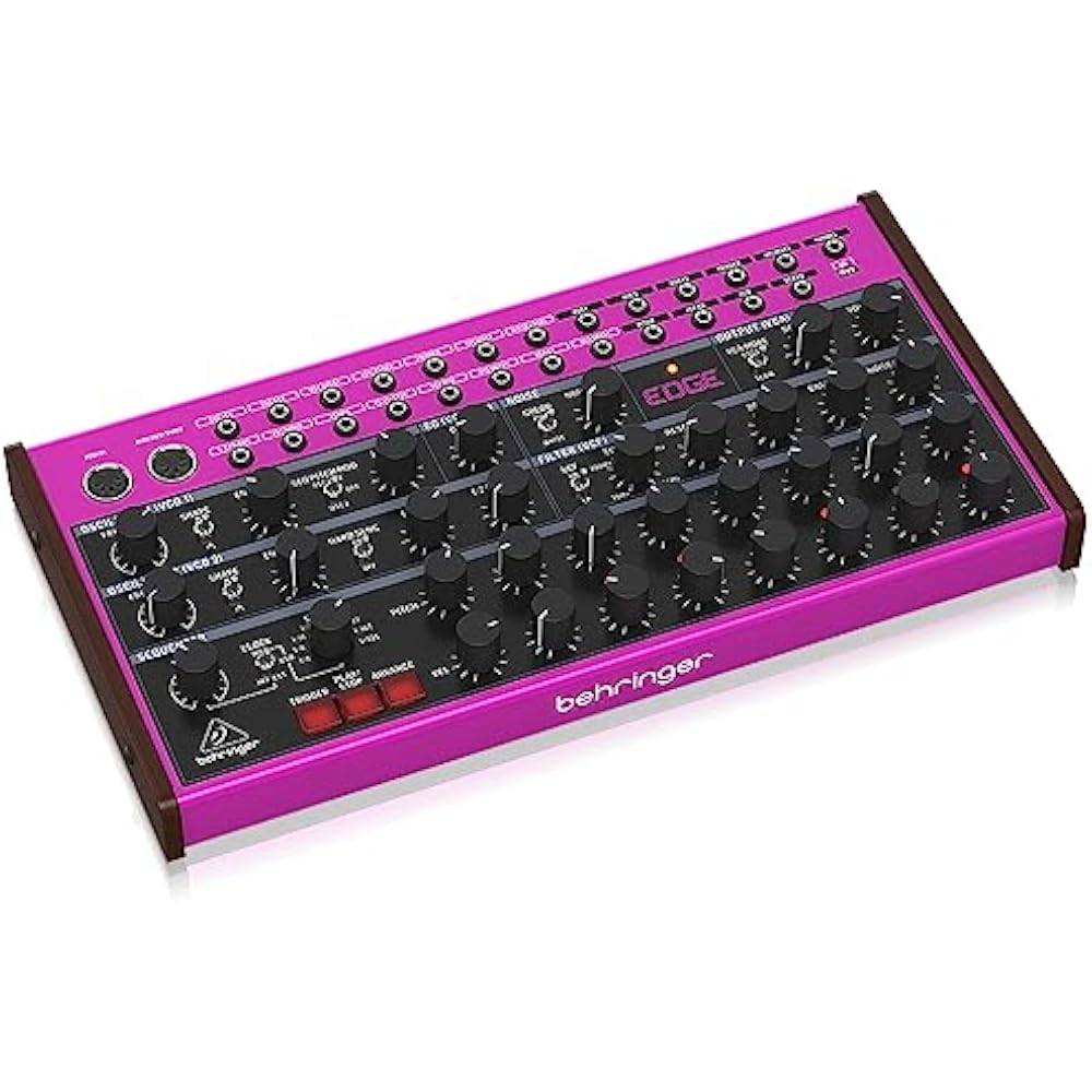 Behringer Behringer Analog Semi-Modular Percussion Synthesizer with Built-In Sequencer MIDI/USB M...