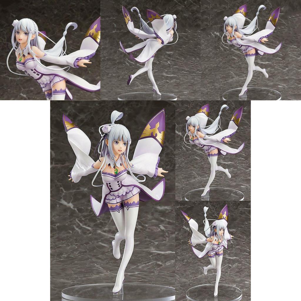 New Rezero Anime Starting Life In Another World Emilia Action Figurine Toys