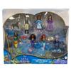 Mattel Little Story Set Mini Dolls Mini Dolls and 3 Mini 3 and HND30 Disney/Live-Action "The Mermaid" [7 Figures] [Dress-Up Dolls] [Pretend Play]