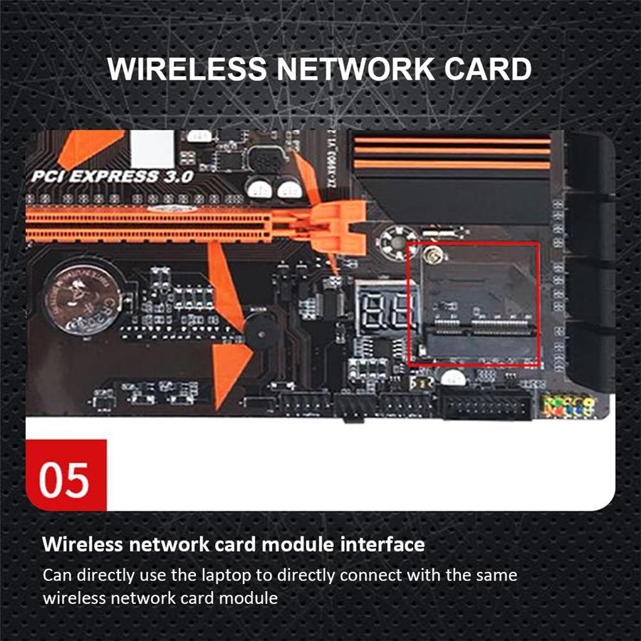 X99 D3 Four-Channel Memory Slot Cpu Support Gigabit Network Card