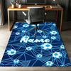 Custom Name Soccer Printed Carpet,Rug for Office Chair Living Room Bedroom Kitchen Room Decor Gifts.