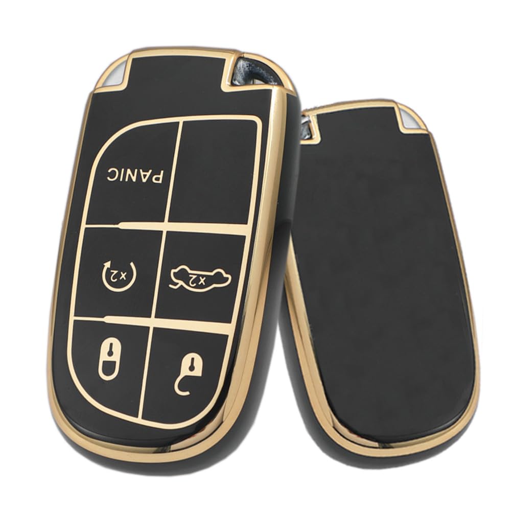 [KUNIO] Чехол для ключей Jeep Держатель для ключей Чехол для ключей Силиконовый для JEEP Renegade Grand Cherokee