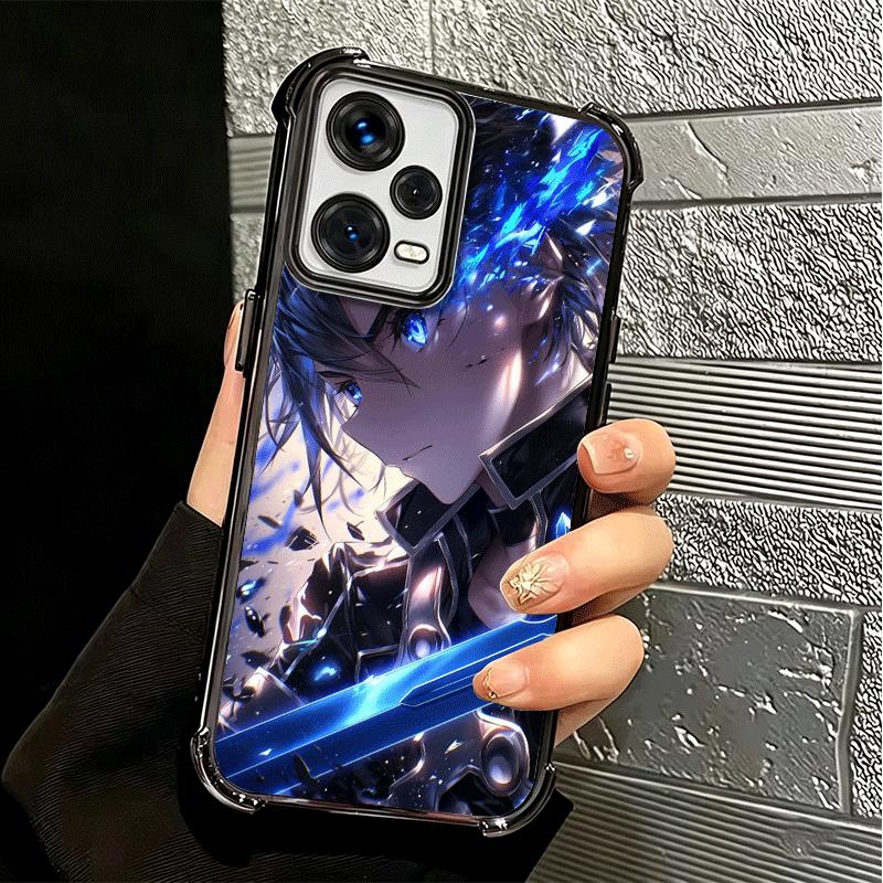 Sword Art Online Kirito Weiche Handyhülle Für Xiaomi Redmi Note 14 15 Pro Plus 13 12 11S 11T 5G 10 9S 9 Galvanisiert Anti-Fall Hüllen
