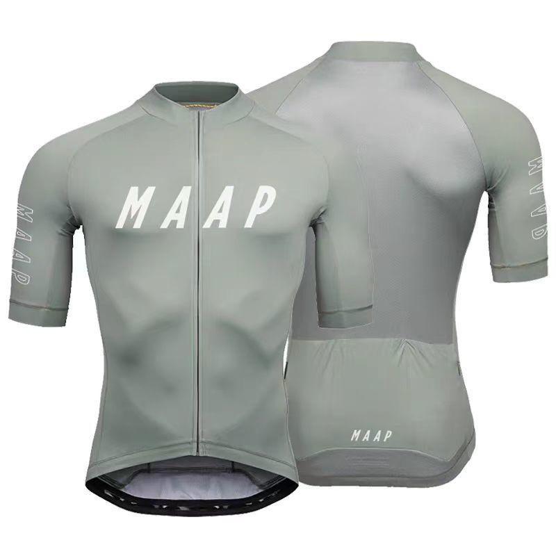MAAP Mens Cycling Jersey Bib Shorts Set Performance Road Bike Apparel Breathable