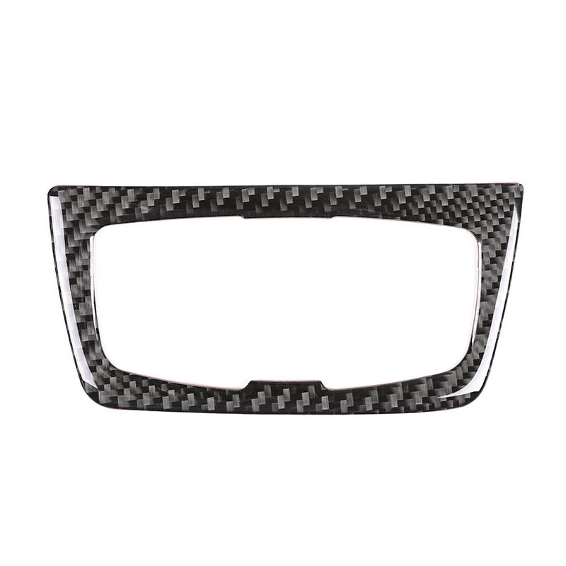 Carbon Fiber Car Interior Headlight Switch Frame Cover Sticker Trim For BMW 3 4 Series F30 F32 2013 2014 2015 2016 2017 2018