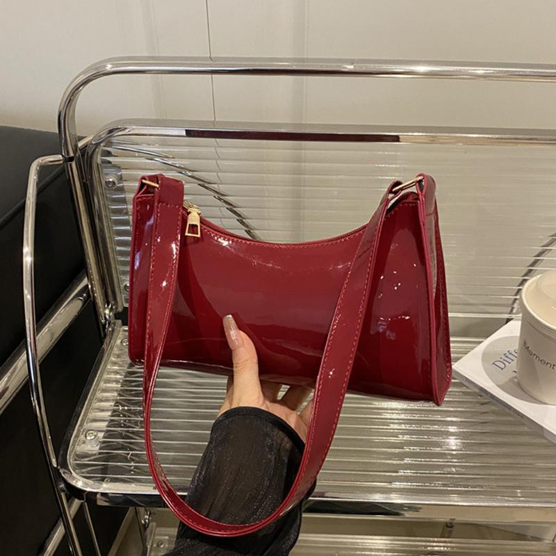 Yogodlns Fashion Large Capactiy Shoulder Bag Vintage Soft Leather Tote Bag Leisure Women's Armpit Hobo Bag Handbag
