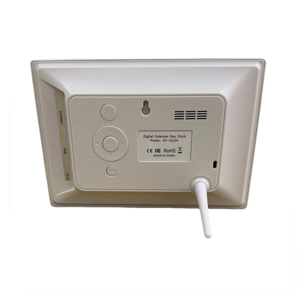 Electronic Alarm Display Decoration LED Calendar With Medication Reminders Clock Display For De-mentia And Clock