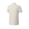 Fila Explorer Fashion Versatile Knitted Short Sleeve T-Shirt Men Tops Rice-Color A11M517103F-BG