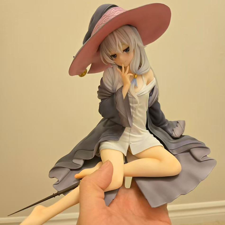 Anime Wandering Witch: The Journey Of Elaina 20Cm Pvc Action Figure Model Toys For Kids Party Gift