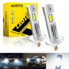 AUXITO H1 LED Headlight H1 LED Canbus Bulbs Nonpolarity for Ford focus fiesta Skoda Fanless 6500K Super Bright H1 Lamp Fog Light