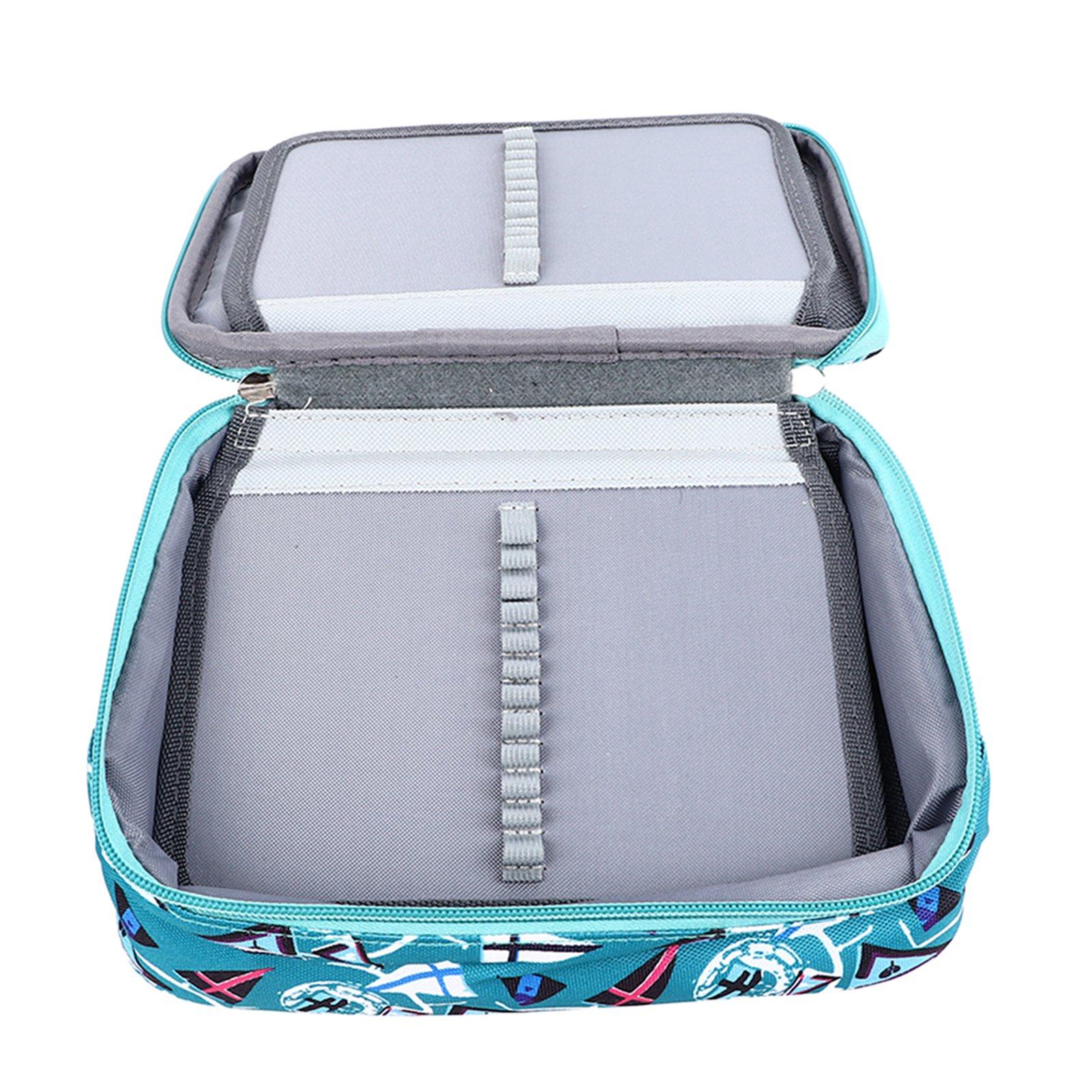 Пенал большого объема Стильный Милый Пылезащитный Водонепроницаемый Вмещает 72 ручки Ручной пенал для школы Офиса