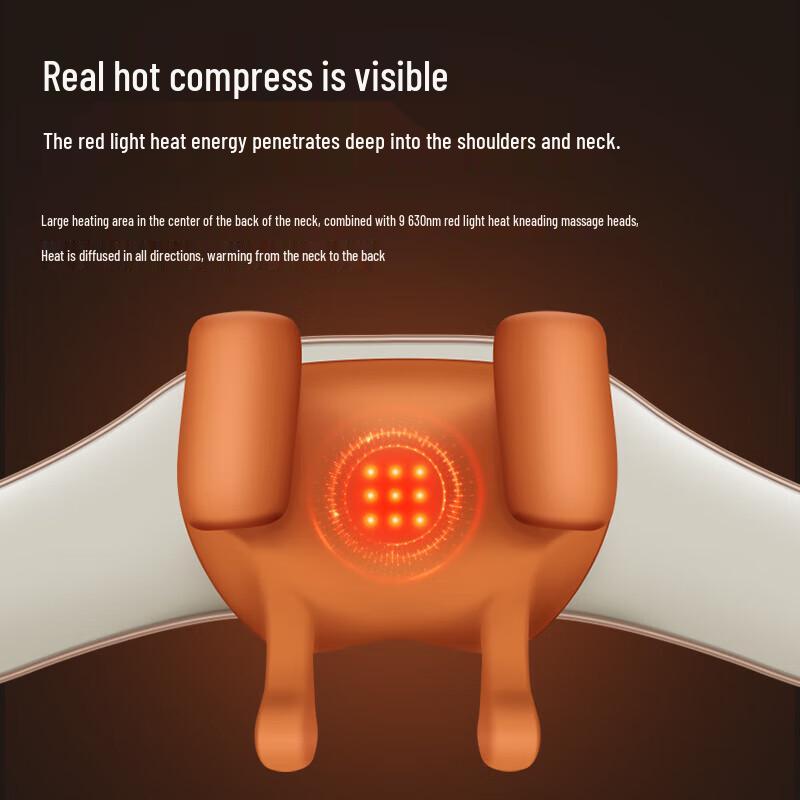 AUX Neck and Shoulder Massager with Heat Therapy