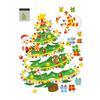 Christmas Static Cling Window Stickers Colorful Christmas Tree Decals Home Office Shop Window Decor Holiday Festival Atmosphere