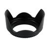 Secures Fit Camera Lens Hoods Flower Shape Ideal For Wide Angle Lens Flares Reduction Video Footages Enhancement