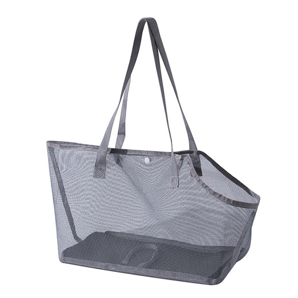 Breathable Mesh Pet Carrier Bag Portable Dog Travel Bag Foldable Pet Tote  for Dogs and Cats