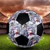 New York City Indoor Soccer Ball Colorful Machine Stitched PVC Size 5 Team Training Competition Ready Durable High-Bounce Cool Sports Gift