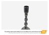 European Retro Wrought Iron Candlestick Home Decoration - Aged Metal Craft Ornament