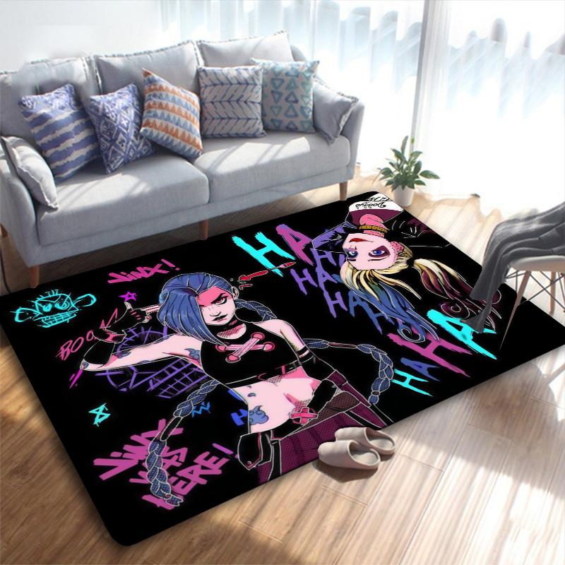 Jinx Carpet Rug for Living Room Bedroom Home Sofa Decoration,Kids play Non-slip Floor Mat
