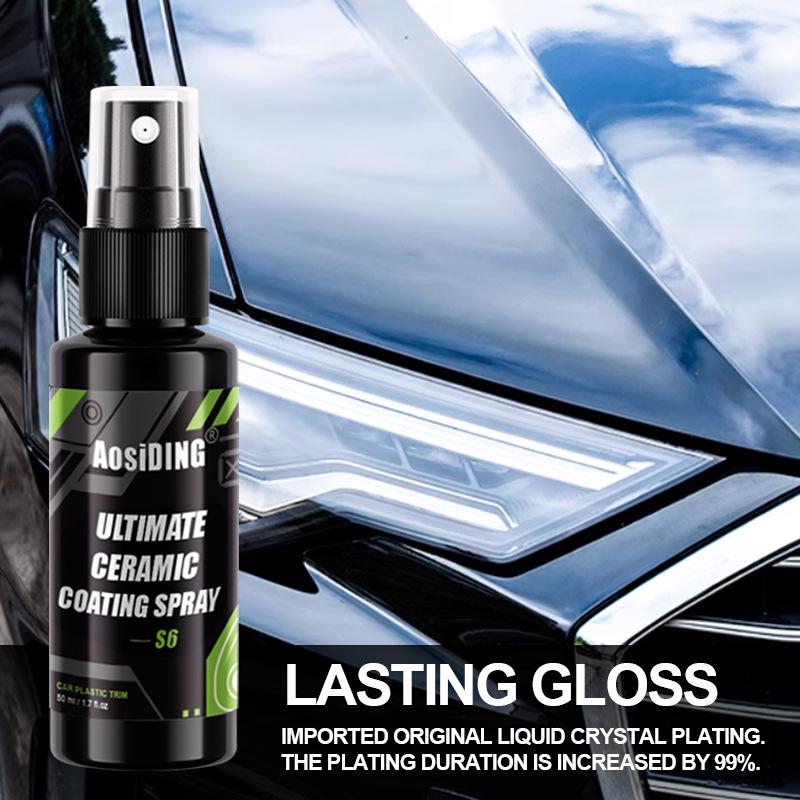 Quick-dry Nano Crystal Car Coating Spray for Paint Protection and Waxing - UK Coverage