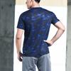 Li-Ning Quick-Dry Round Neck Sports T-Shirt Men Tops Ink-Blue ATSL225-10