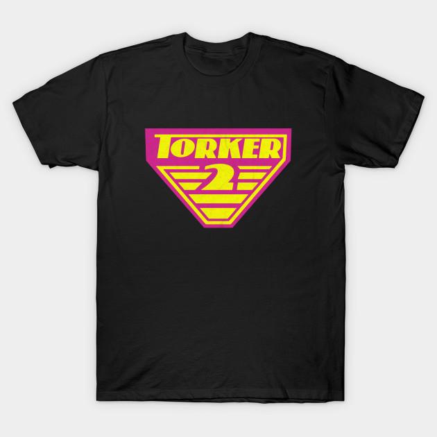 Men Black Print T-shirt 1980S Torker 2 Bmx Freestyle Bike No-Cut Transfer Paper Print Cotton Tshirt M чёрный