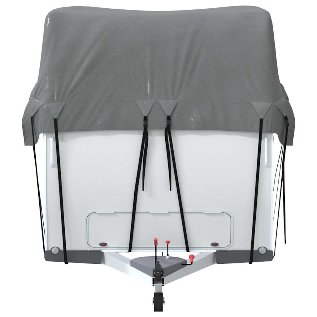 RV Roof Cover Gray 500 x 300 cm Non Woven Fabric
