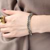 Best Selling 316L Stainless Steel 18K Gold Link Bracelet Cuban Chain Bracelet Non Tarnish Cuban Link Bracelets