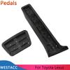 Stainless Steel Car Pedals Accelerator Gas Brake Pedal Cover for Lexus ES GS for Toyota Camry RAV4 RAV 4
