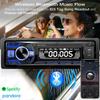 1Din MP3 Player Car Radio FM Radio Tuner Support Bluetooth AUX USB TF Card Multimedia Player Universal