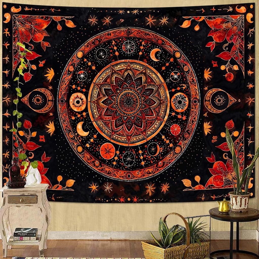 Tree of Life Tapestry Starry Sky Wall Tapestry,Vintage Tapestries for Bedroom Ceiling Tapestries Wall Hanging for Bedroom Living