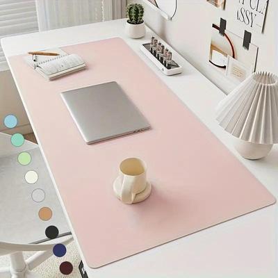 Tapis de Souris et Clavier en Cuir Extra Large pour Gaming et Ordinateurs Portables