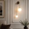 Nordic Minimalist Wall Lamp - Designer Style for Bedroom, Living Room, or Hotel.