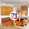 Functional Rubber Decorative Roller Creates Lifelike Timber Effects On Wall Cabinets And Craft Surfaces Paint Roller