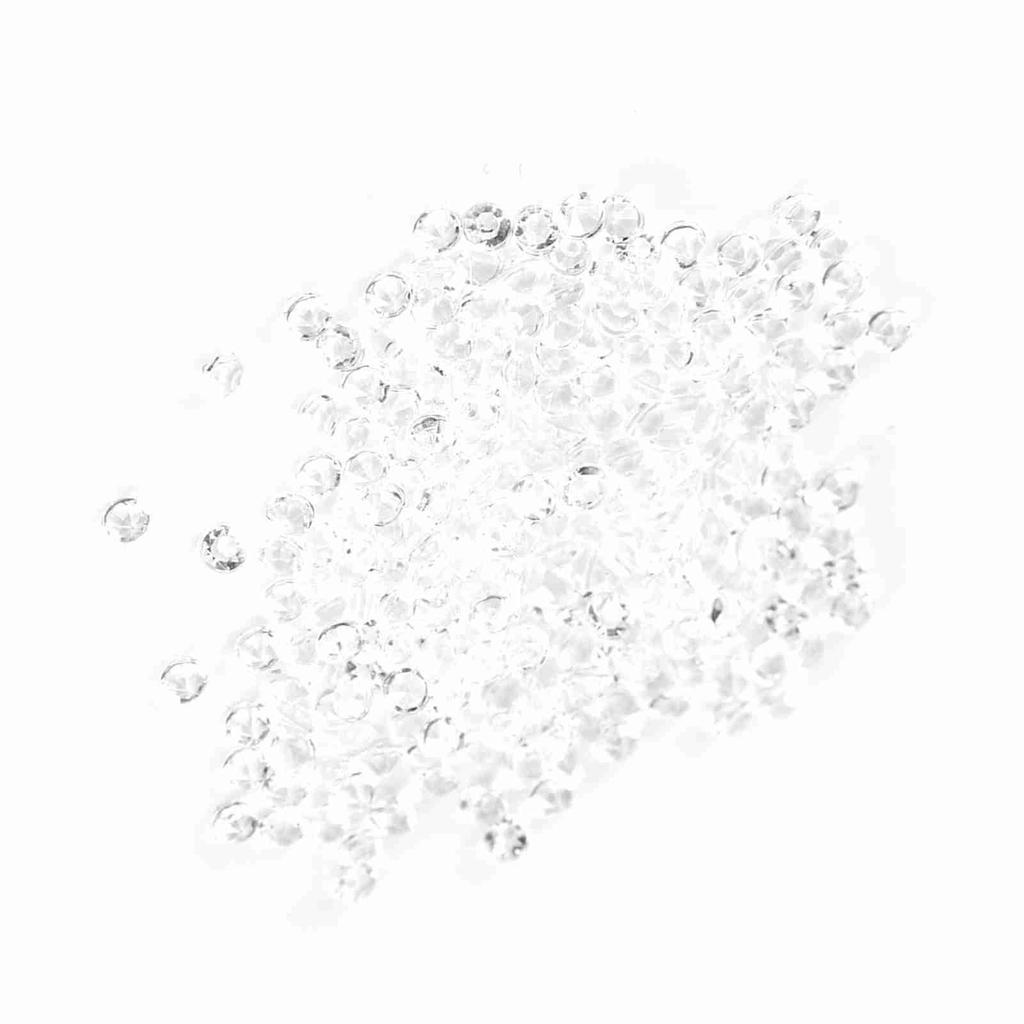 1000Pcs/Bag 3mm Acrylic Beads Vase Filler Wedding Party Decor DIY Accessories Transparent