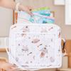 Kids Travel Tray for Car Seat Toddler Activity Tray with Tablet Holder Waterproof Drawing Board Storage Organizer Polyester