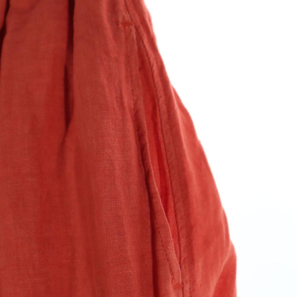 ICHI Antiquites Maxi Length Skirt Orange Women Used