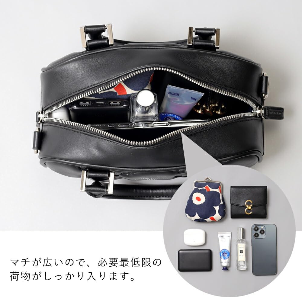 Miramilan Carina Mini Boston Shoulder Bag No. 263301 Green