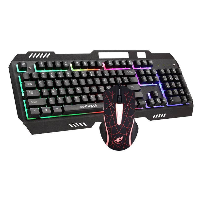 Fenghuolang RGB Wired Mechanical Gaming Keyboard & Mouse Series