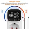 EU Plug 220V Digital Temperature Controller Socket Thermostat With Timer Switch Heating Cooling For Refrigerator Aquaculture